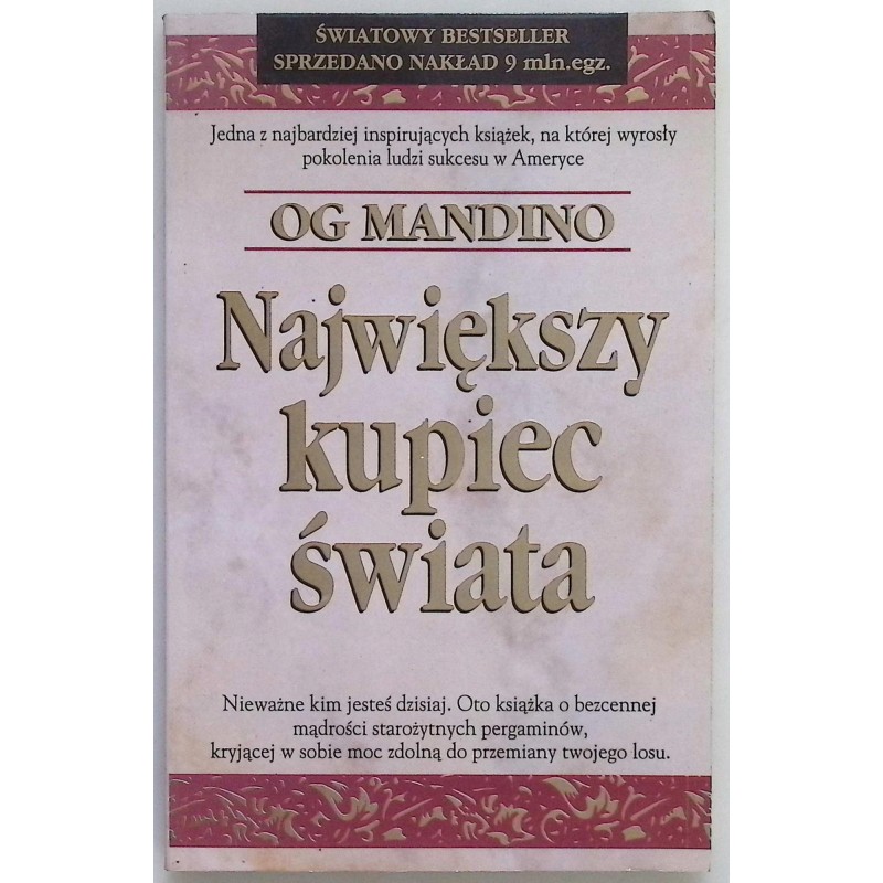 Największy kupiec świat Og Mandino