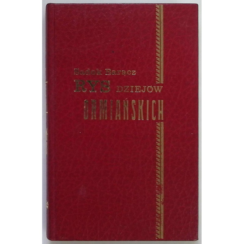 Rys dziejów ormiańskich Barącz