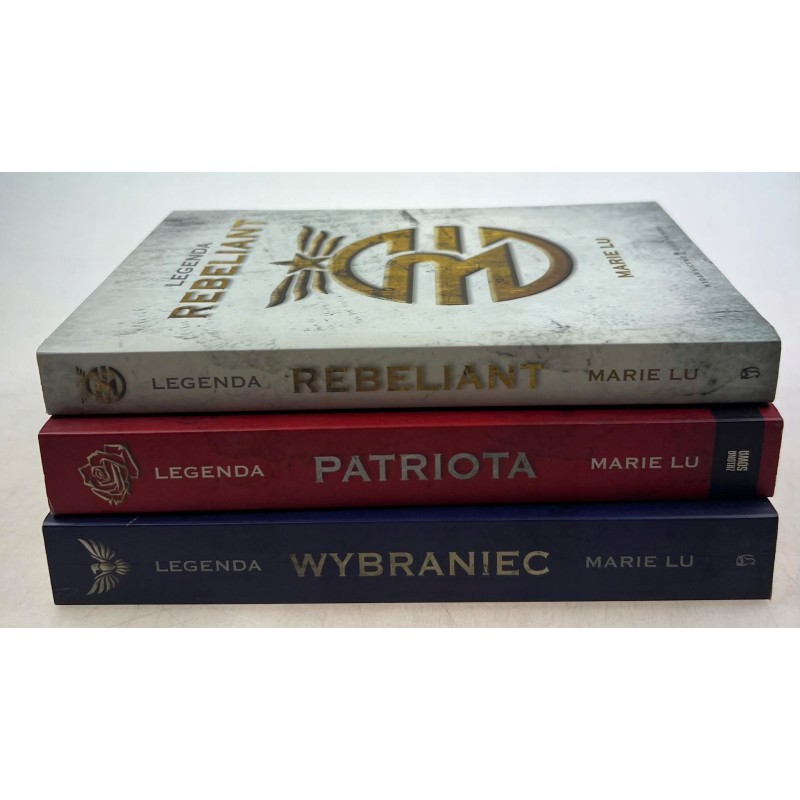 Marie Lu Legenda Rebeliant + Patriota + Wybraniec