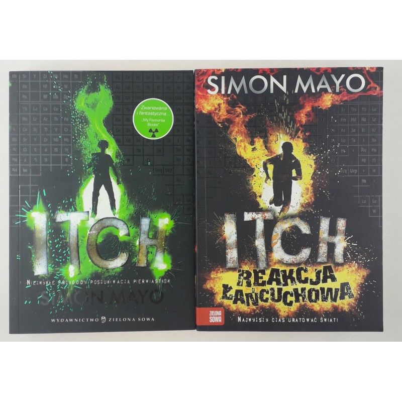 Itch Simon Mayo zestaw 2 książek
