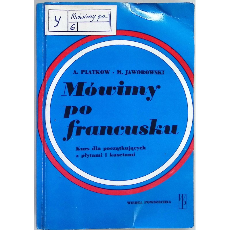 Mówimy po francusku A.Platkow, M. Jaworowski