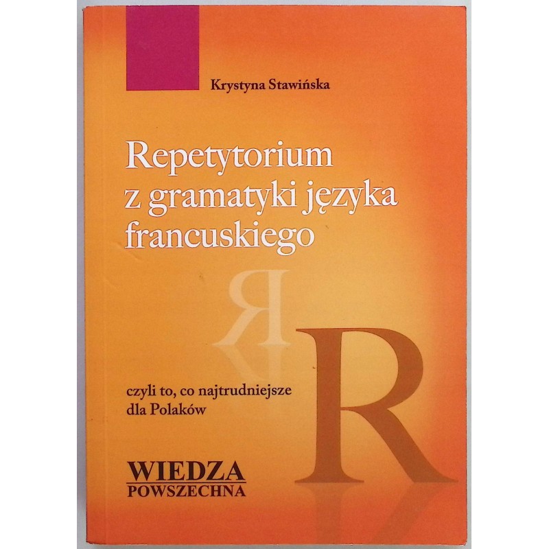 Repetytorium z gramatyki języka francuskiego