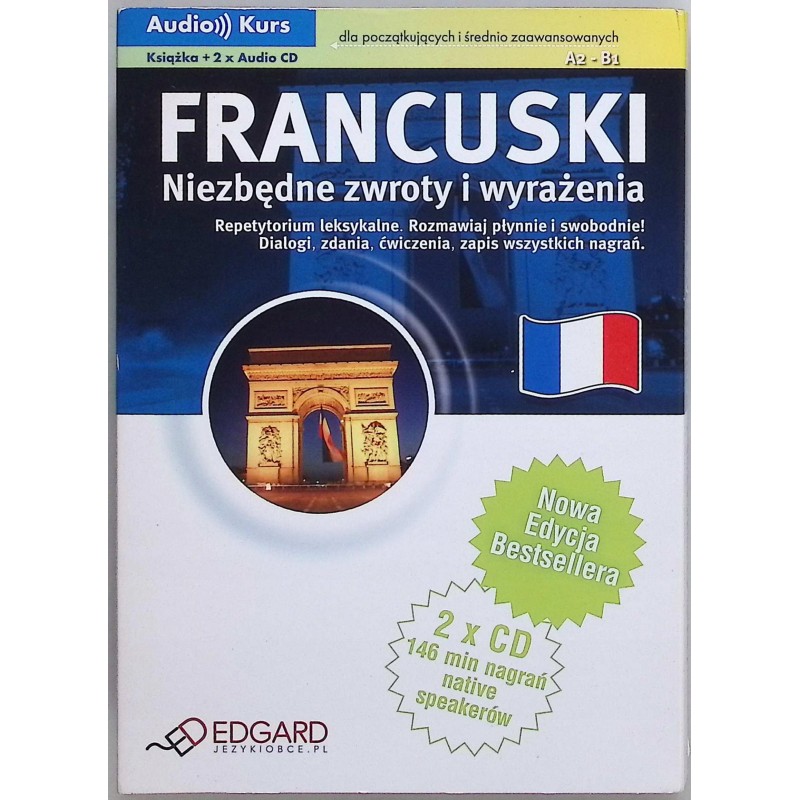 Francuski niezbędne zwroty i wyrażenia + CD