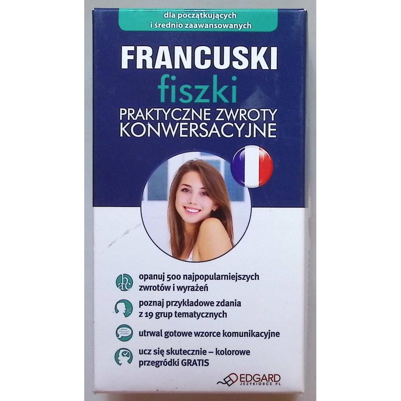 Język francuski. Fiszki. Praktyczne zwroty konwersacyjne Praca zbiorowa