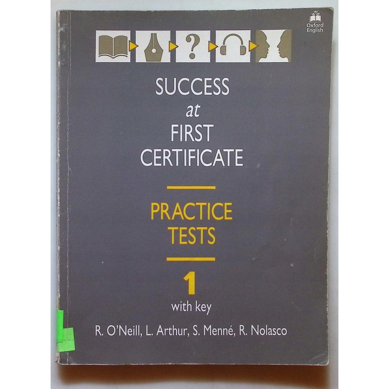 Success at First Certificate Practice tests 1