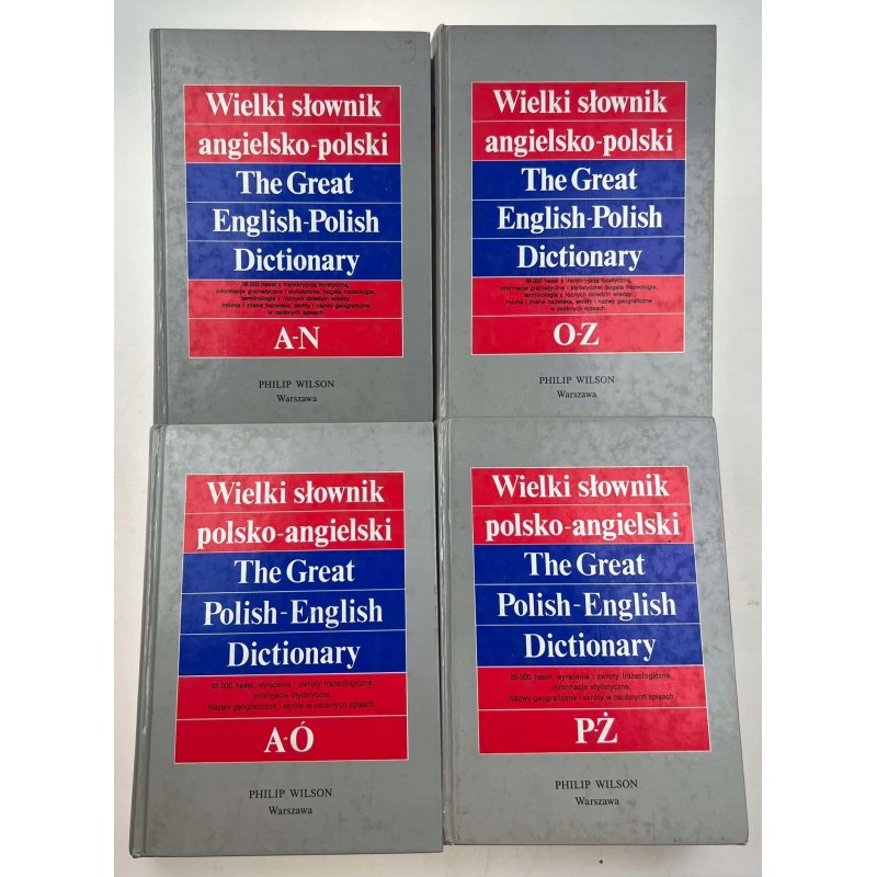 Wielki słownik angielsko-polski The Great English-Polish Dicionary