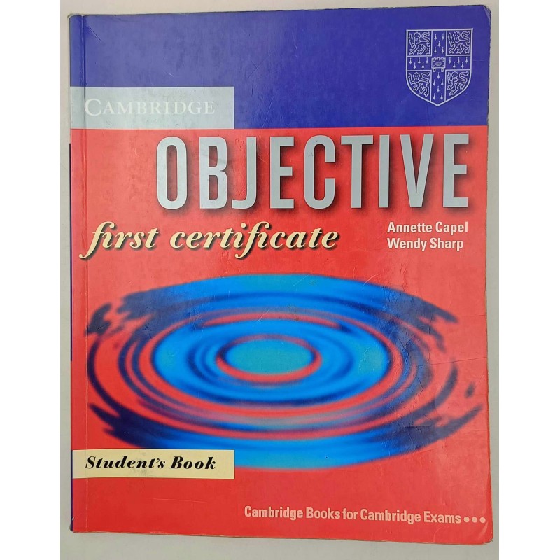 Objective first certificate Annette Capel