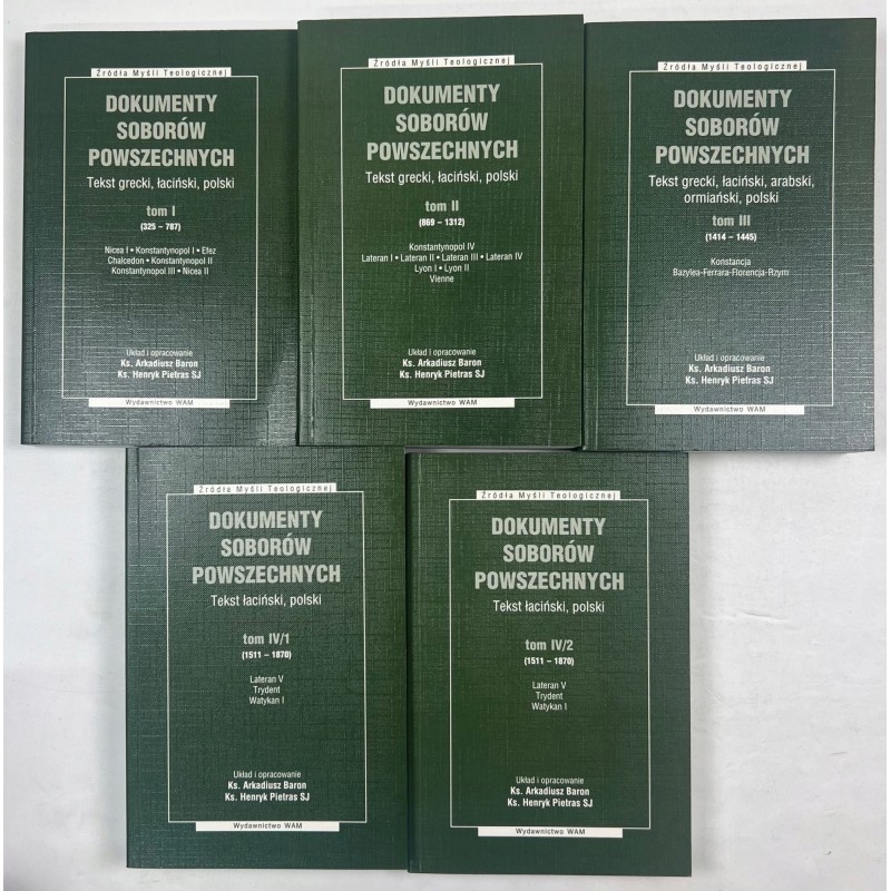 Dokumenty soborów powszechnych tom 1- 4