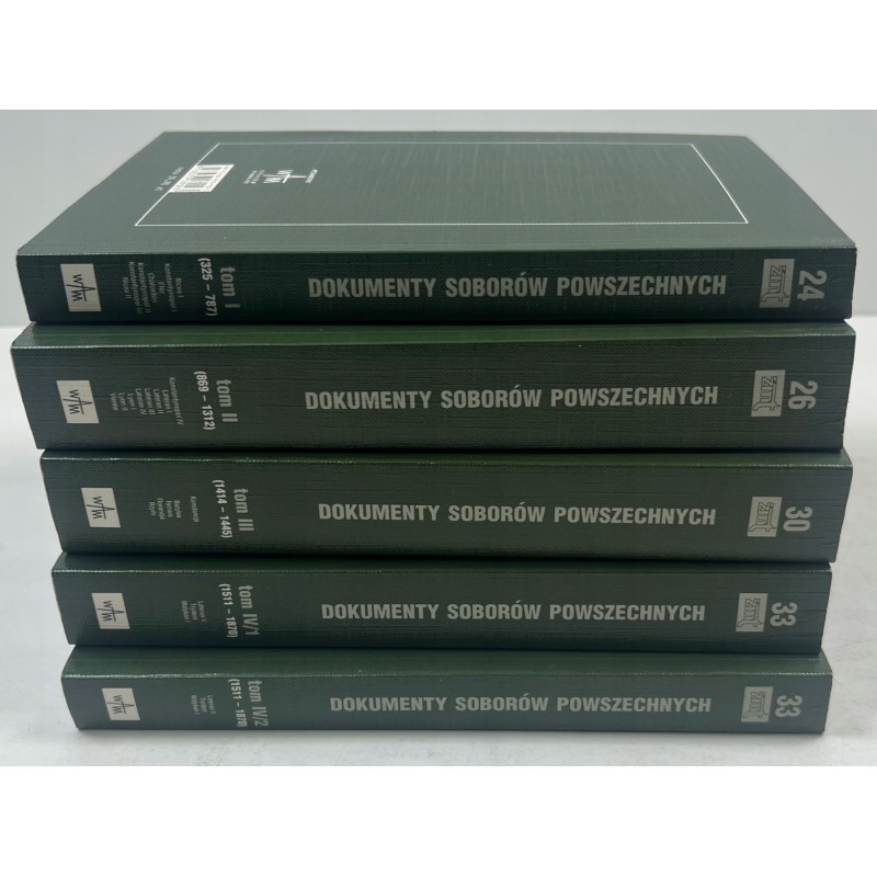 Dokumenty soborów powszechnych tom 1- 4