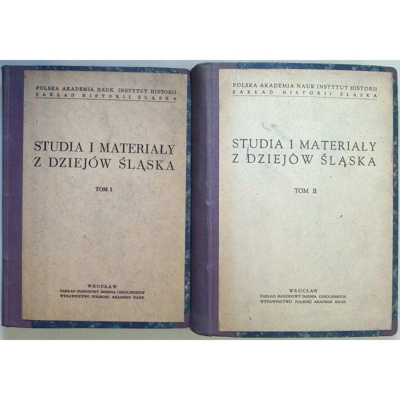 Studia i materiały z dziejów saskich tom 1-2
