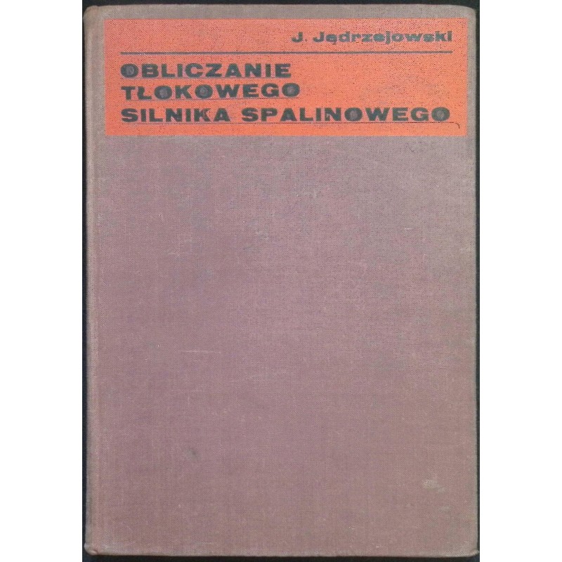 Obliczanie tłokowego silnika spalinowego