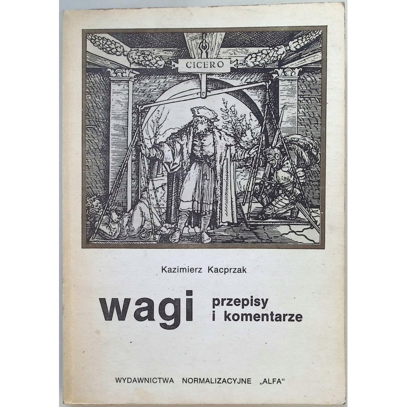 Wagi przepisy i komentarze Kazimierz Kacprzak