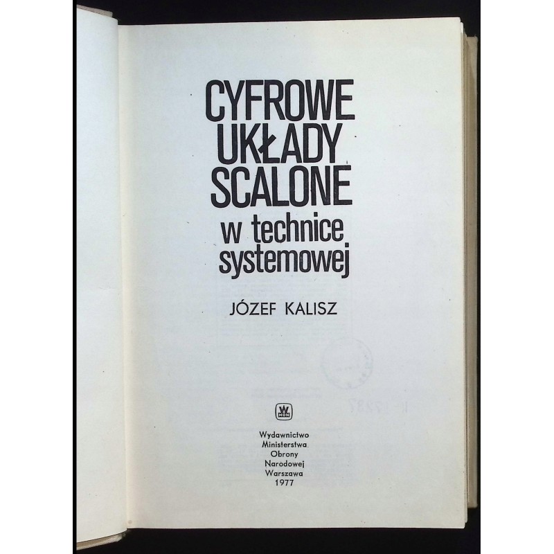 Cyfrowe układy scalone w technice systemowej