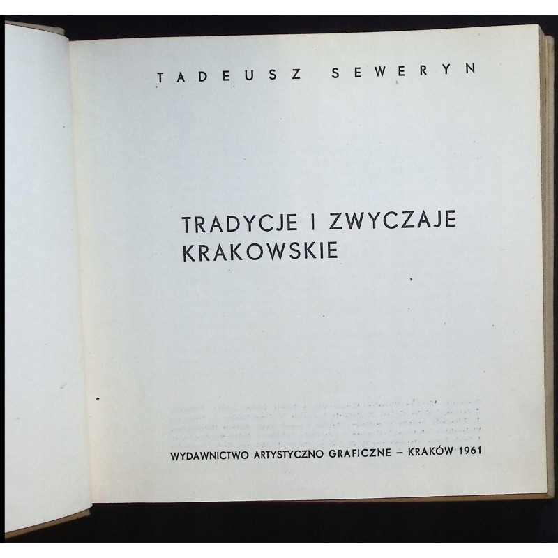 Tradycje i zwyczaje krakowskie