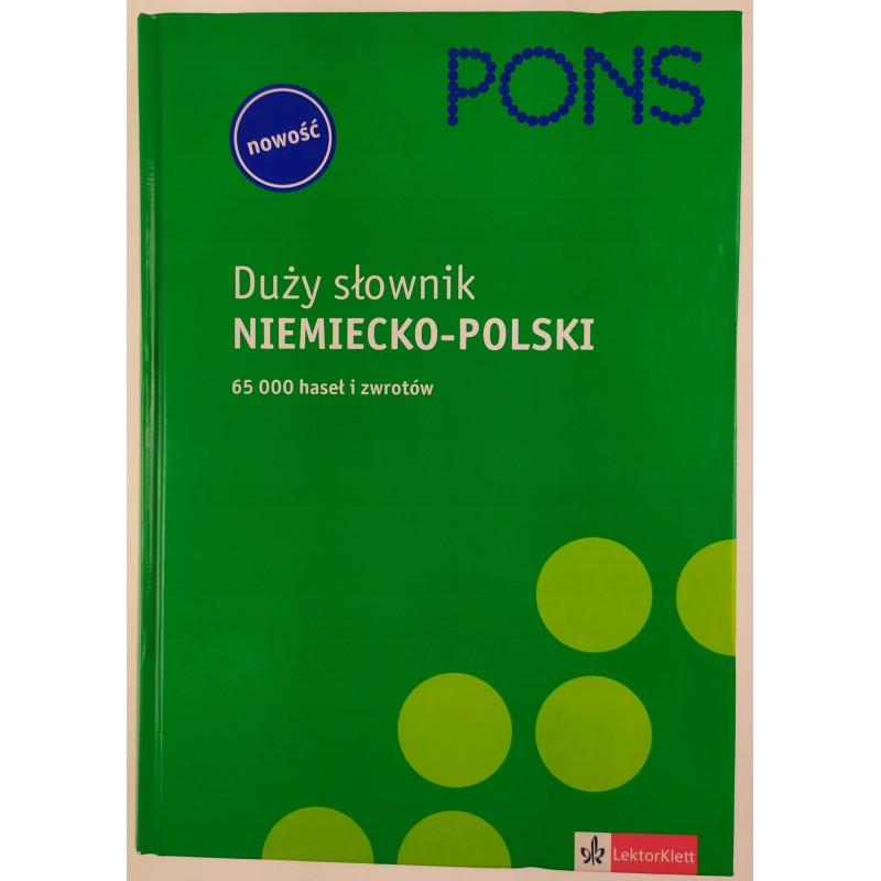 Duży słowniki niemiecko-polski 65 000 haseł