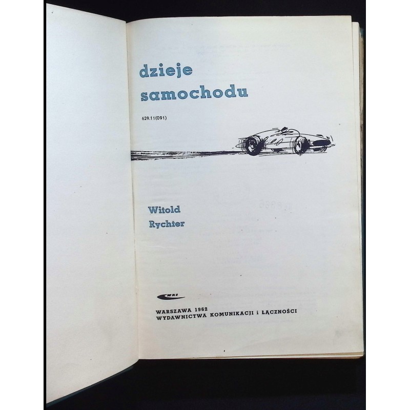 Dzieje samochodu Witold Rychter