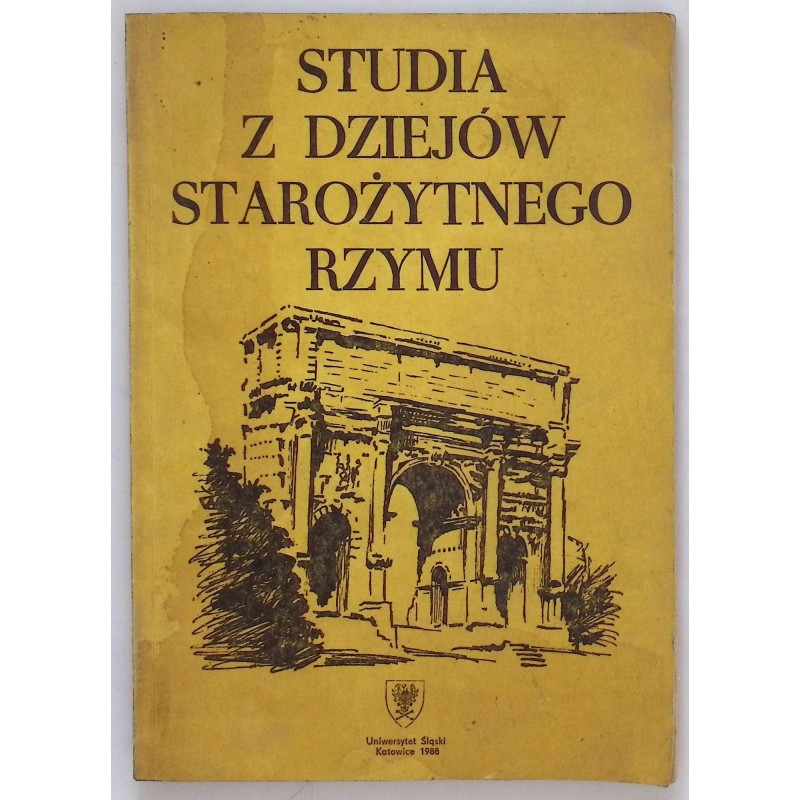 Studia z dziejów starożytnego rzymu