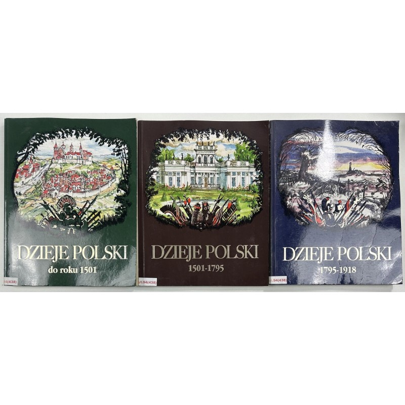 Dzieje Polski tom 1-3