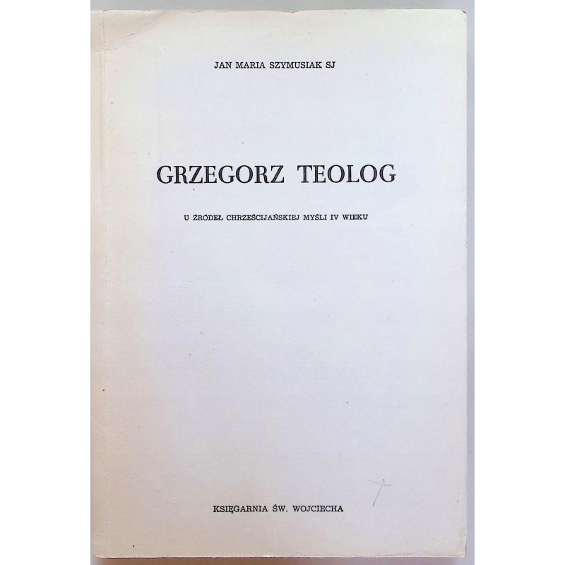 Grzegorz teolog Szymusiak