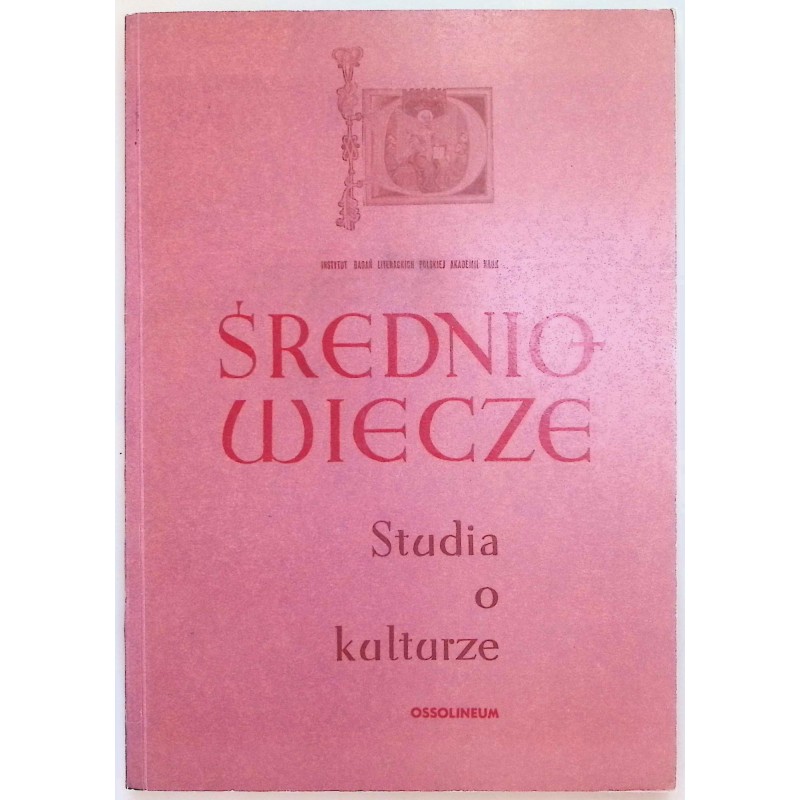 Średniowiecze Studia o kulturze