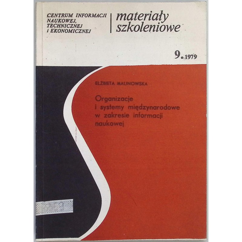 Organizacje i systemy międzynarodowe w zakresie informacji naukowej