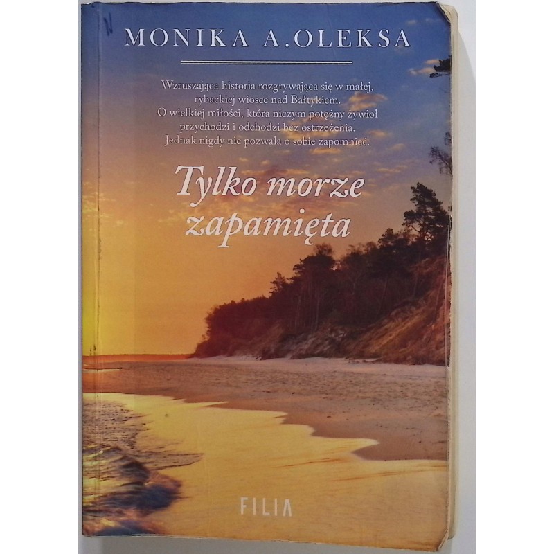Tylko morze zapamięta Monika A. Oleksa