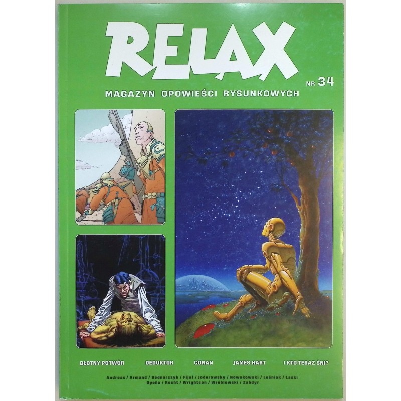 Relax Magazyn Opowieści Rysunkowych Nr 34 Andreas