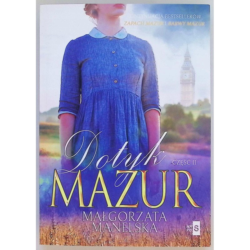 Dotyk Mazur Małgorzata Manelska autograf
