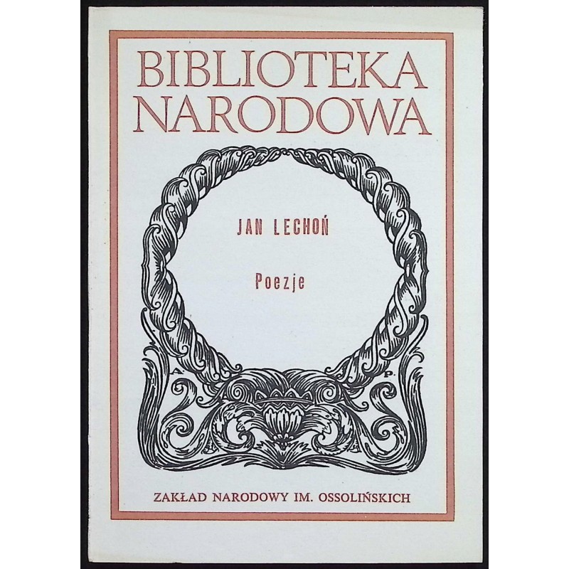 Poezje Jan Lechoń
