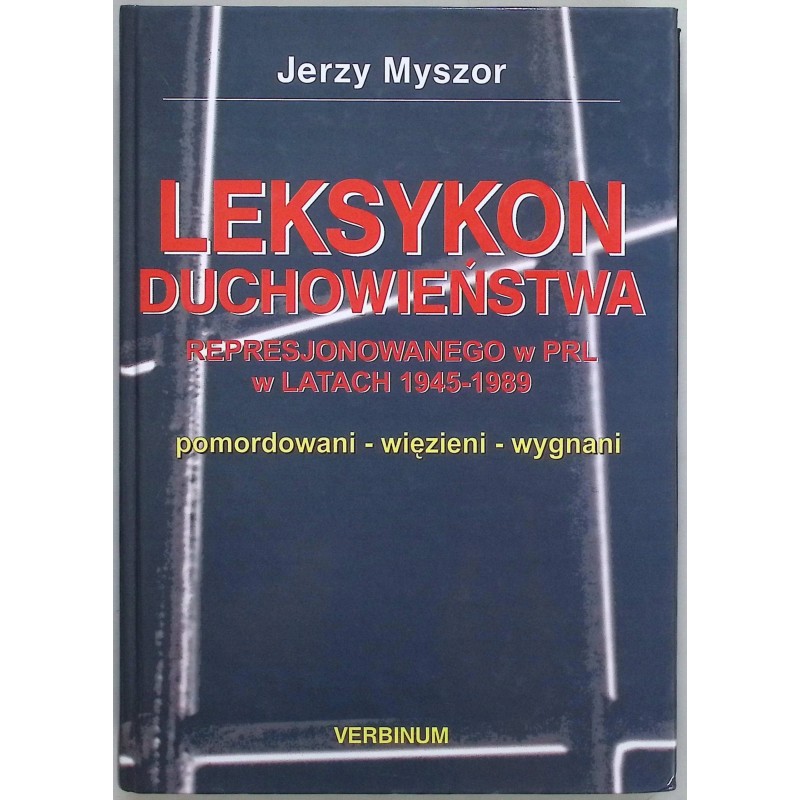 leksykon duchowieństwa Jerzy Myszor