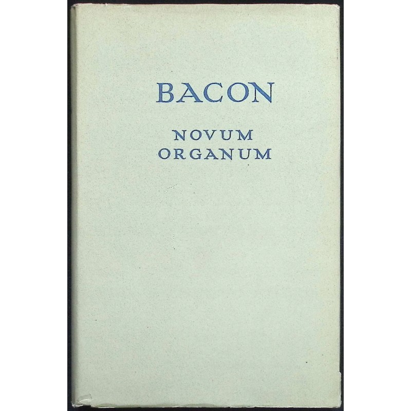 Novum organum Bacon