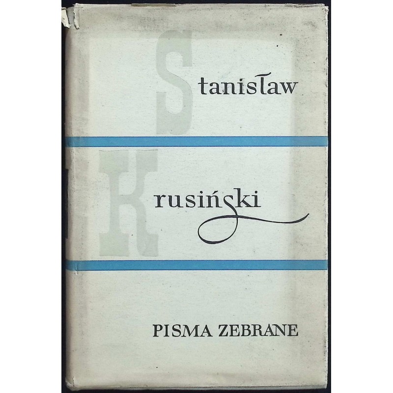 Pisma zebrane Stanisław Krusiński
