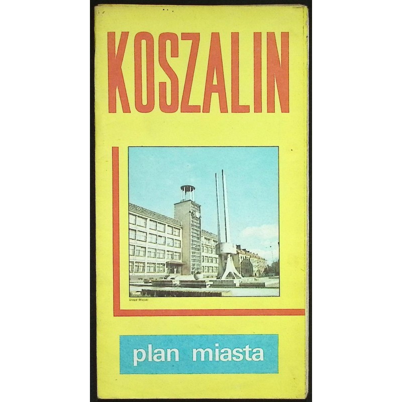 Koszalin plan miasta 1983