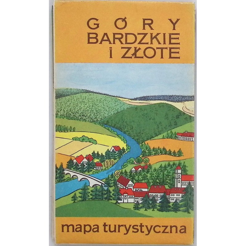 Góry Bardzkie i złote - mapa turystyczna