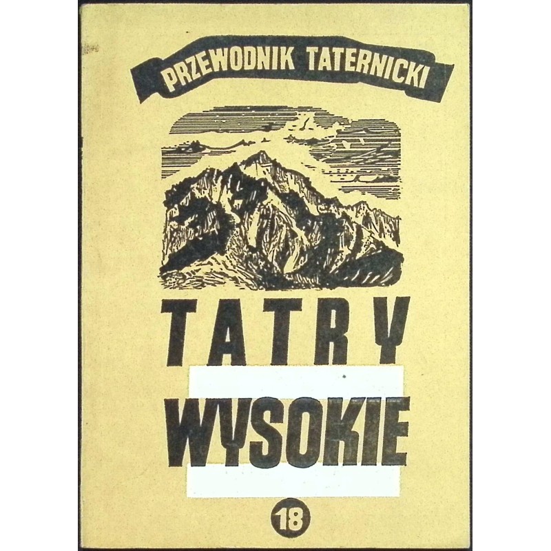 Tatry wysokie Przewodnik taternicki Część 18